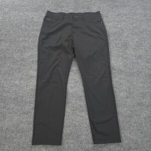 Public Rec Pants Mens 34x31 Black Dealmaker 5 Pocket Performance Golf Travel